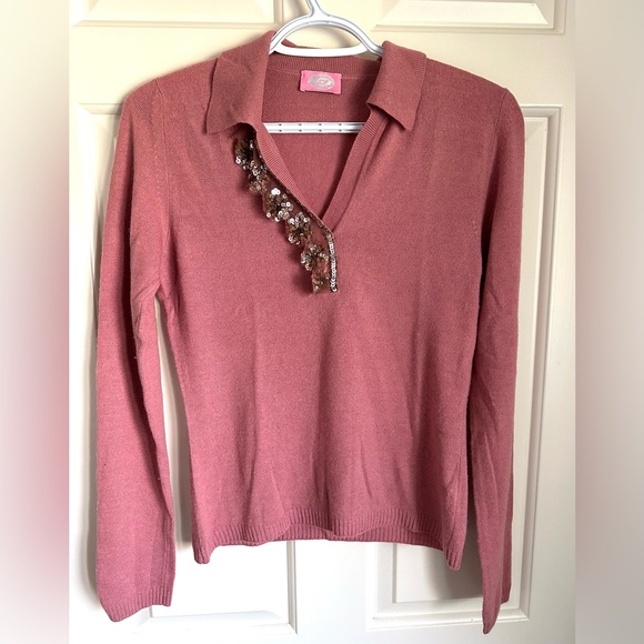 Vintage Blumarine Blugirl Polo Sweater - Picture 1 of 6